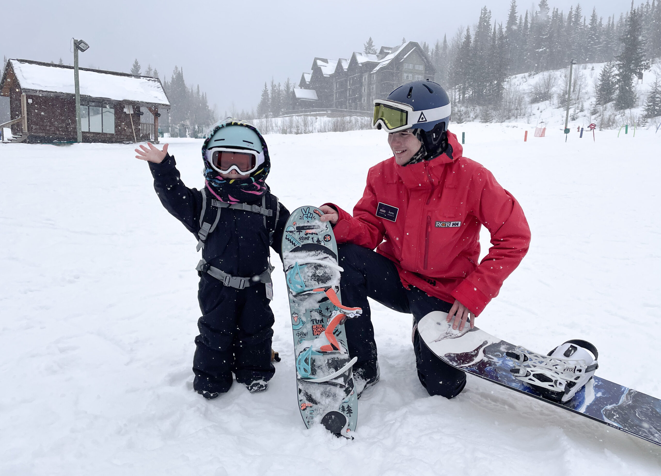 Kids Private Snowboard Lesson (Age 3-12)